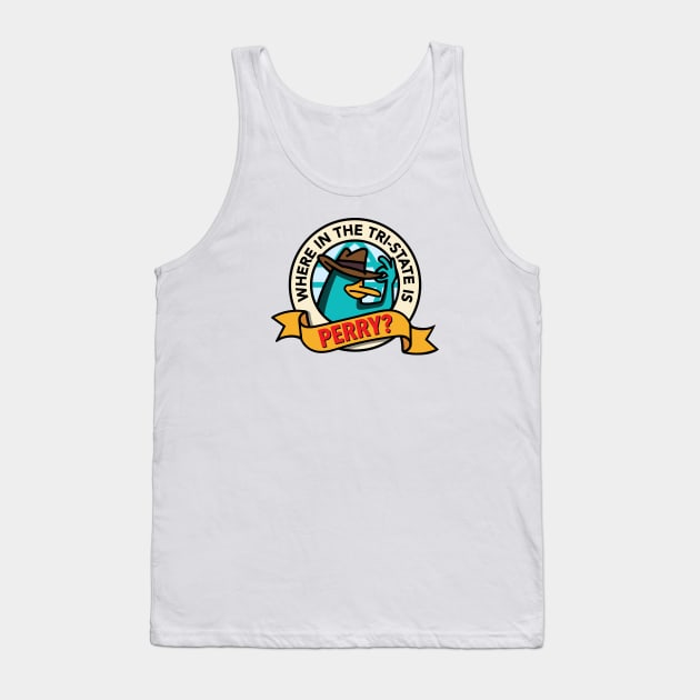 Where in the Tri-State is Perry? (Light) Tank Top by jepegdesign